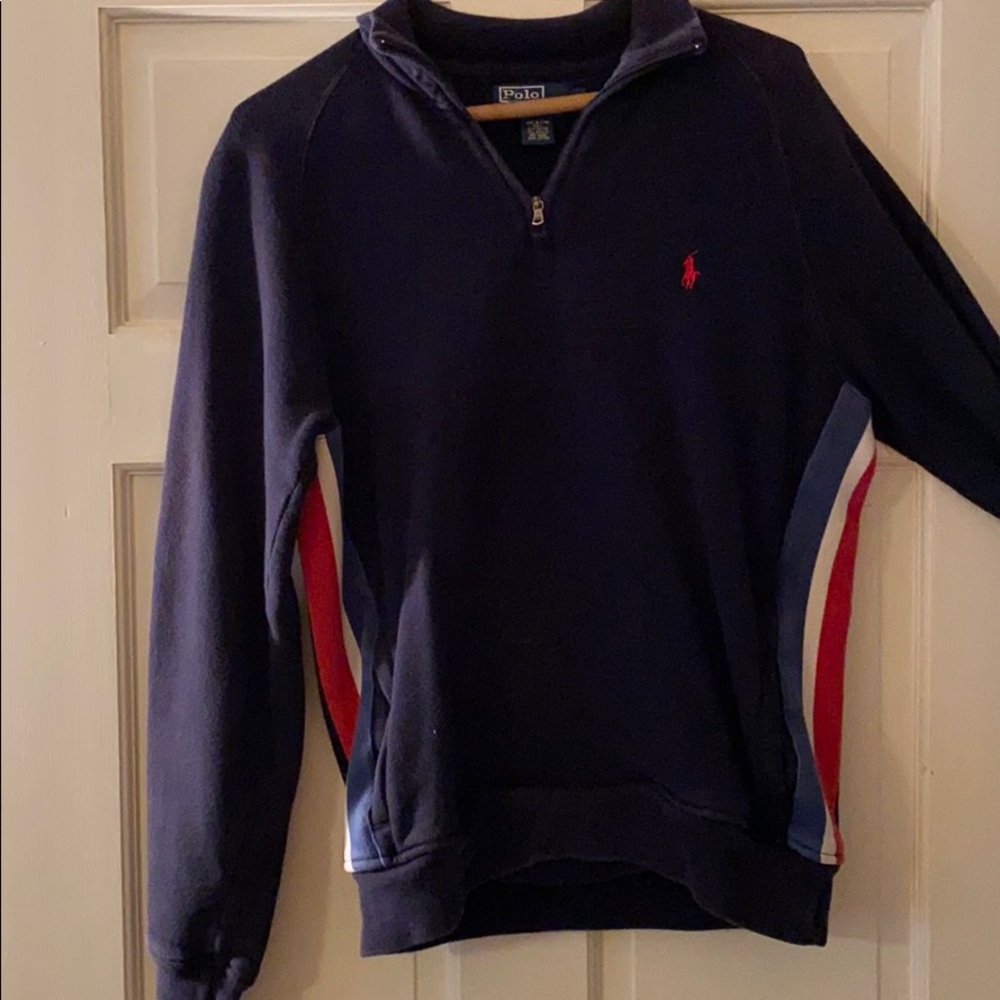 Quarter zip sweater